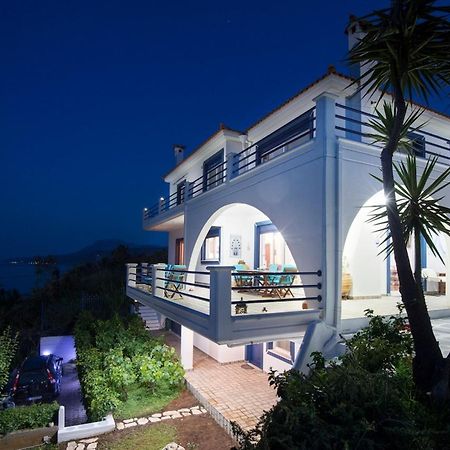 Blue Dream Seaside Villa With Superb Sea Views Kími Kültér fotó
