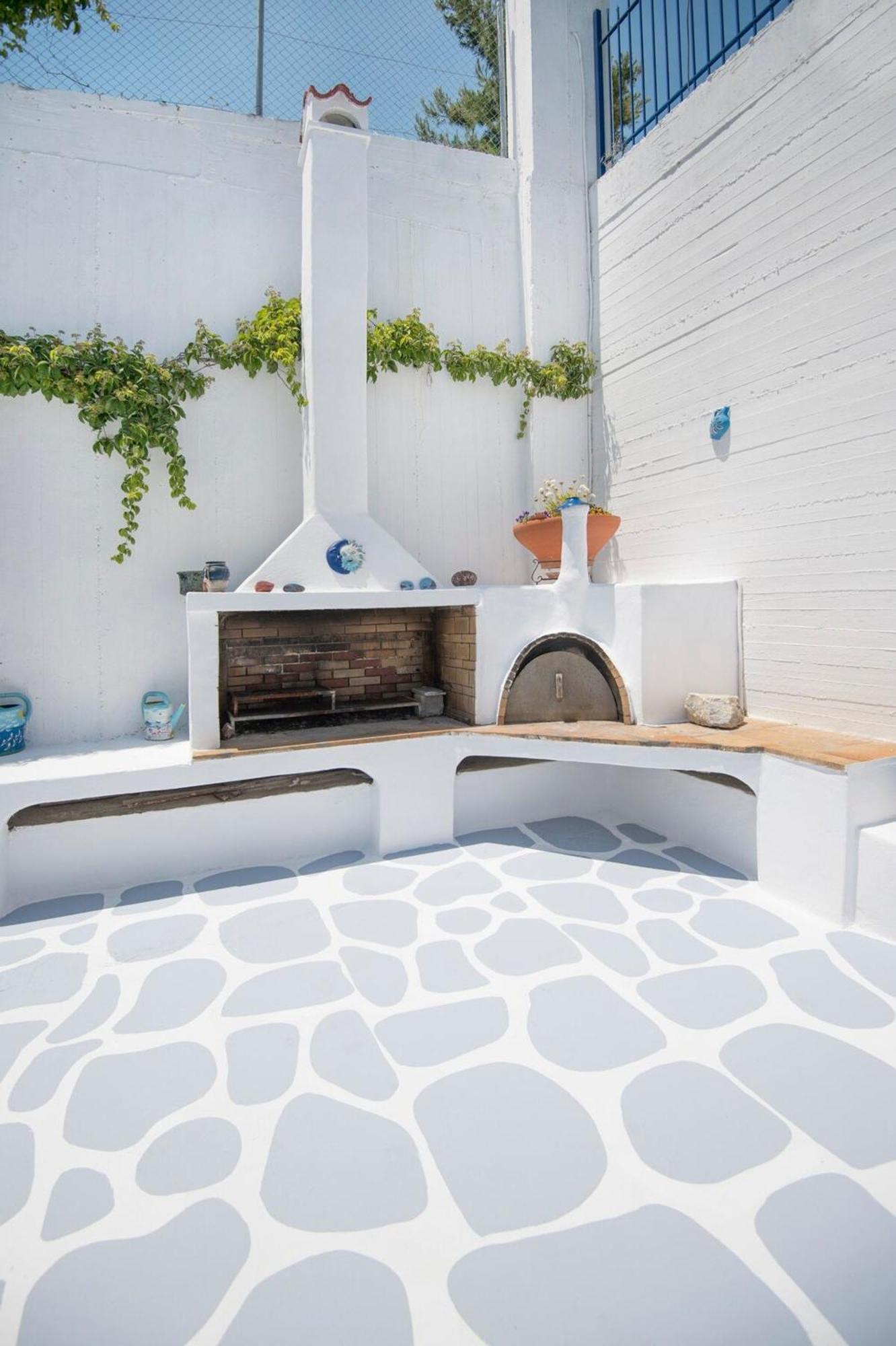 Blue Dream Seaside Villa With Superb Sea Views Kími Kültér fotó